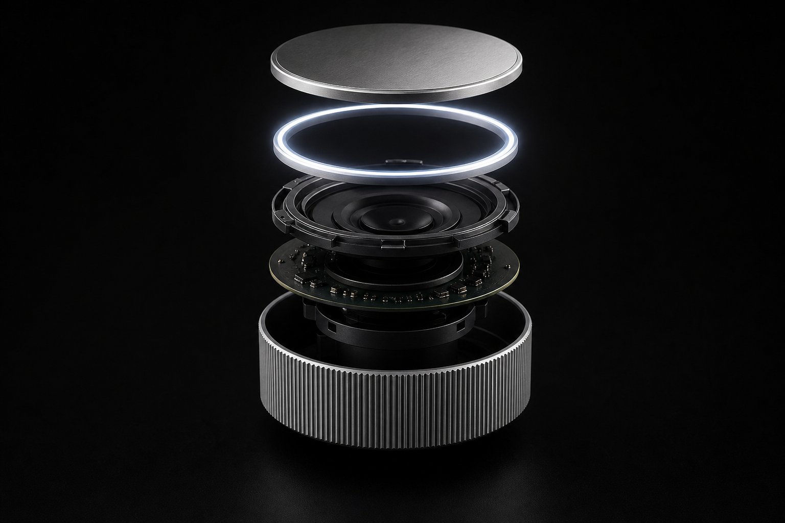 Exploded view of the ntrct controller's internal layers